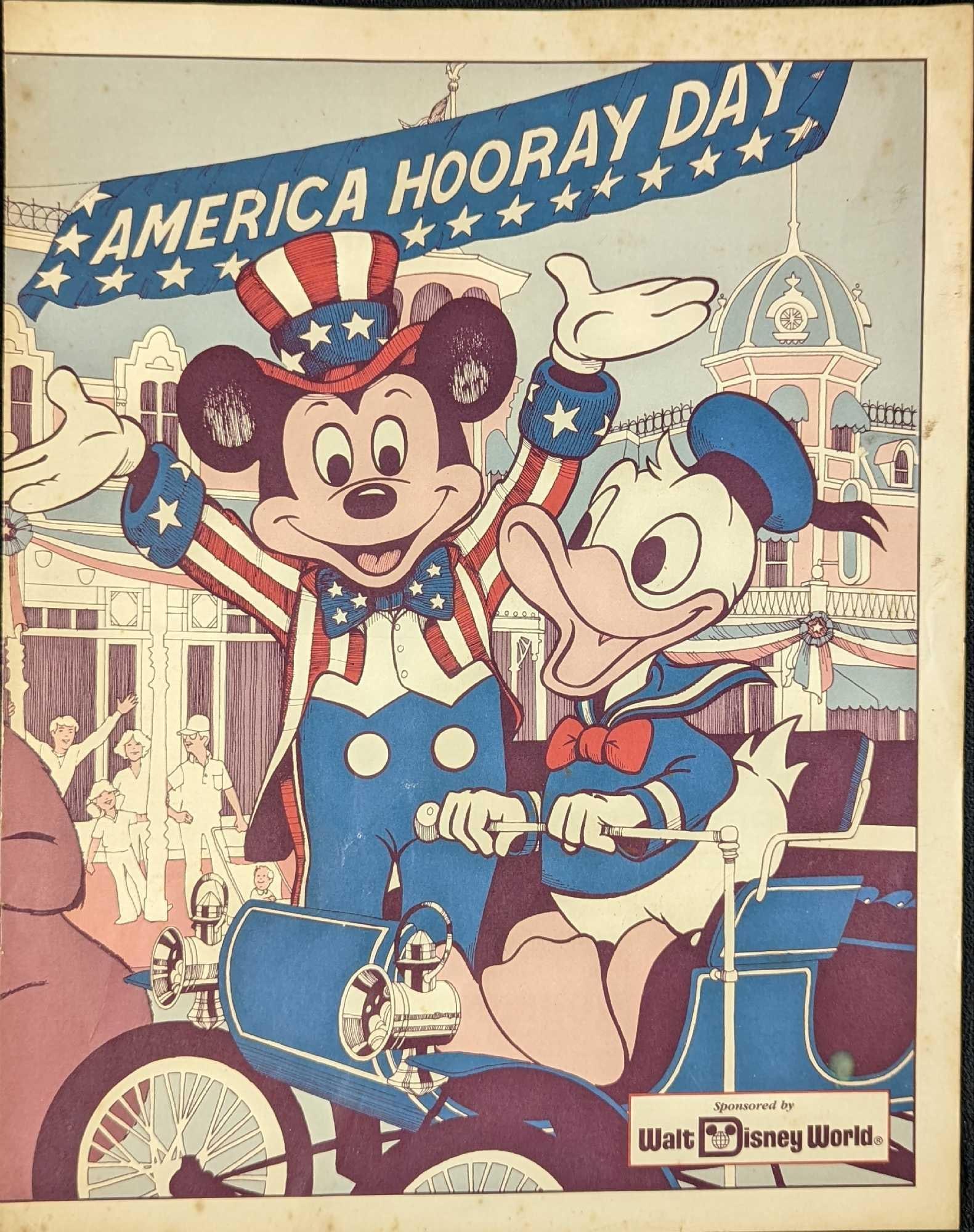 Disney World America Hooray Day Election Handout (1 of 5)