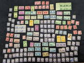Over 160 Vintage US Postal Stamps