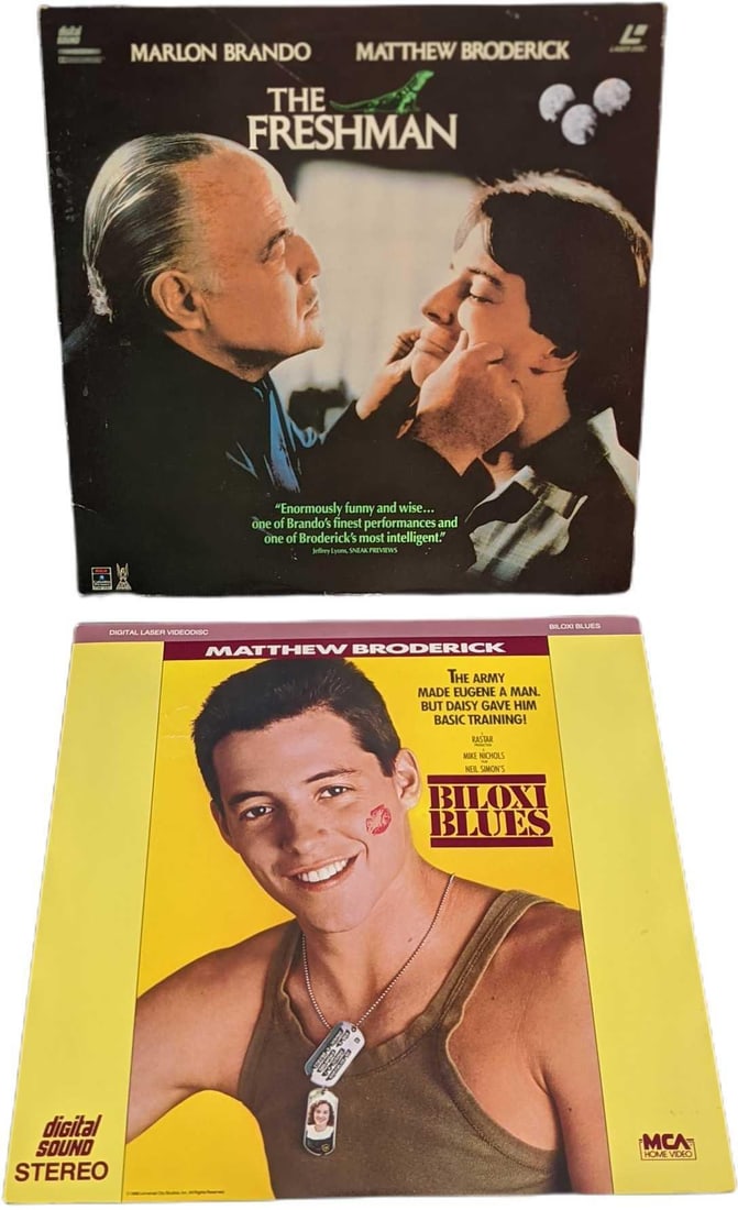 Biloxi Blues & Freshman Laserdiscs (1 of 4)