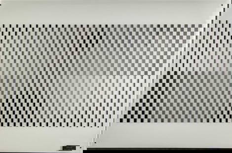 Gustavo Herrera Glass Wall Sculpture Cruz Once: "Cruz Once" by artist Gustavo Herrera. Textured premium vinyl on tempered glass is ready to hang and become the first thing your guests will see when they enter the room it's hung. It come