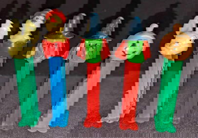 4 Holiday Pez Dispensers Witch Rabbit Jack O Lantern (1 of 11)