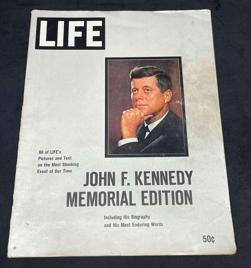 John F. Kennedy Life Magazine Memorial Edition (1 of 6)