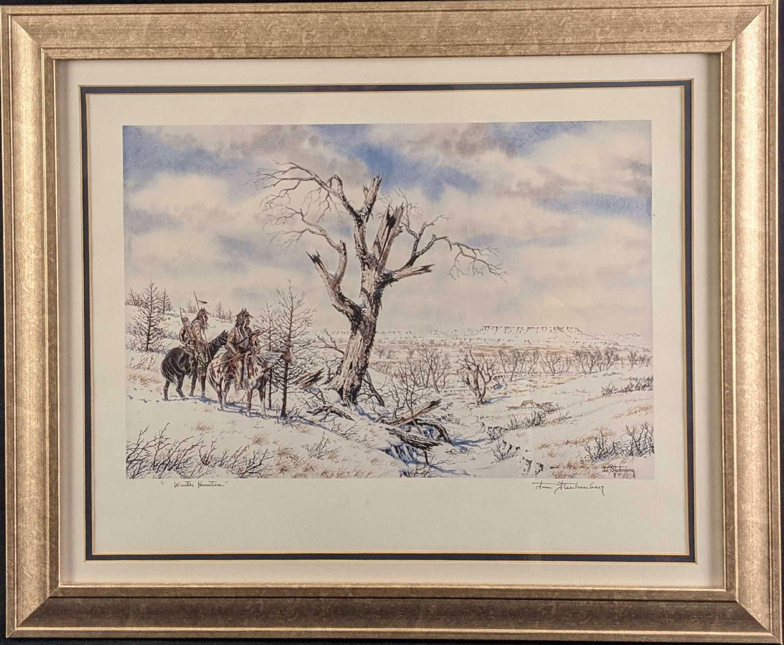 "Winter Hunters" Print by Jim Stuckenberg (1 of 7)