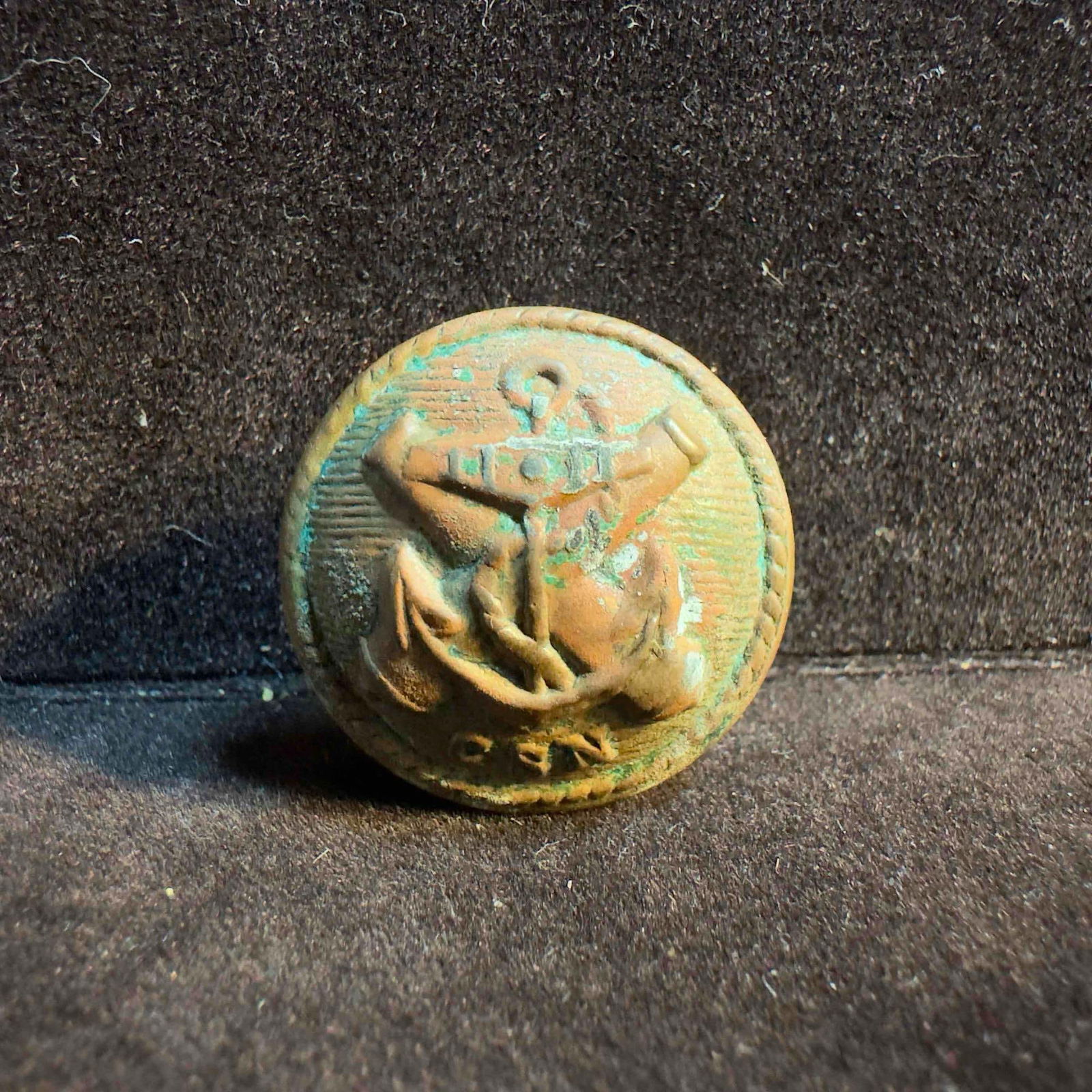 CSN Confederate Navy Civil War Reunion Button Firmin and Sons (1 of 9)
