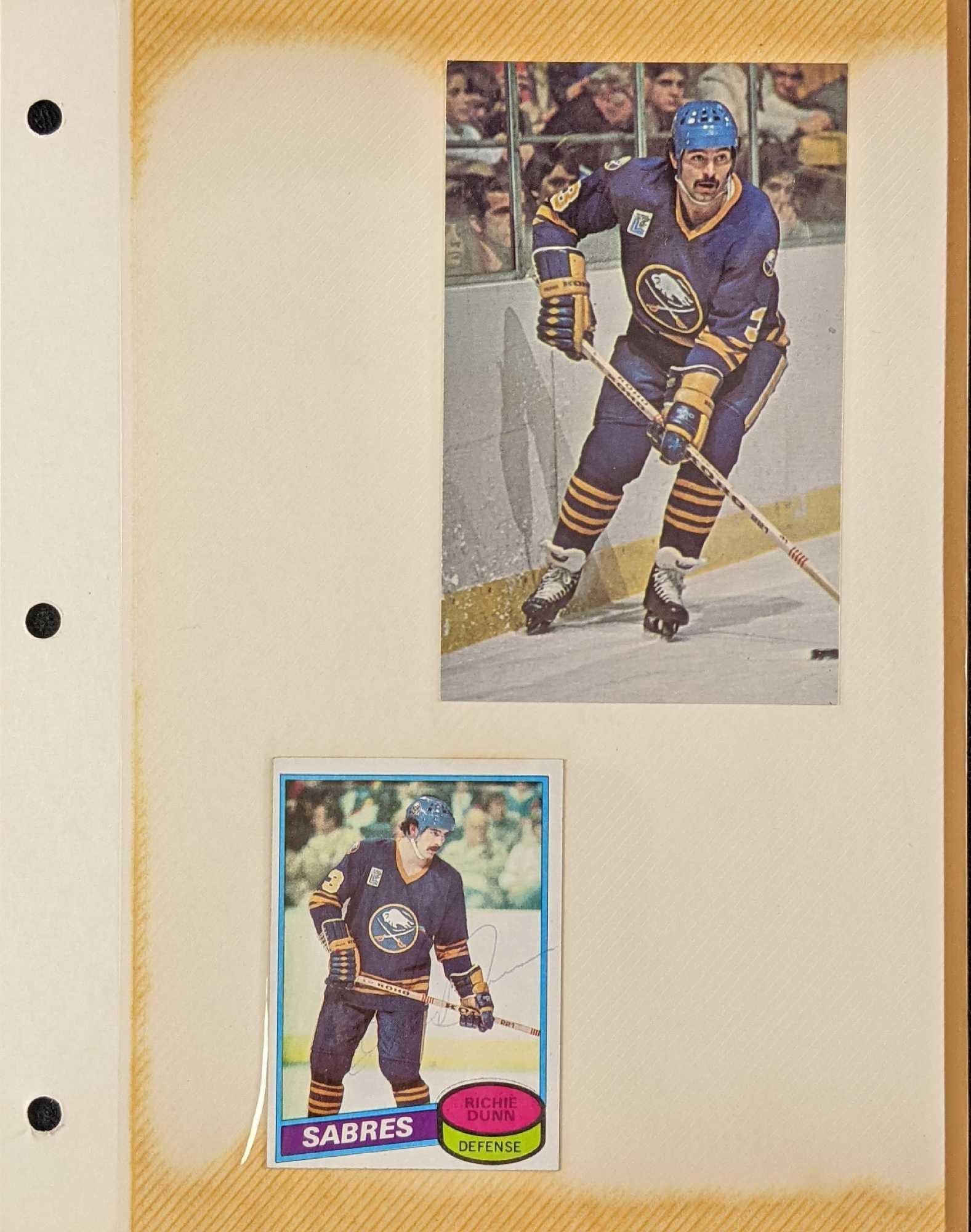 Autographed Hockey Richie Dunn & Tony McKegneyCards & Photos (1 of 6)