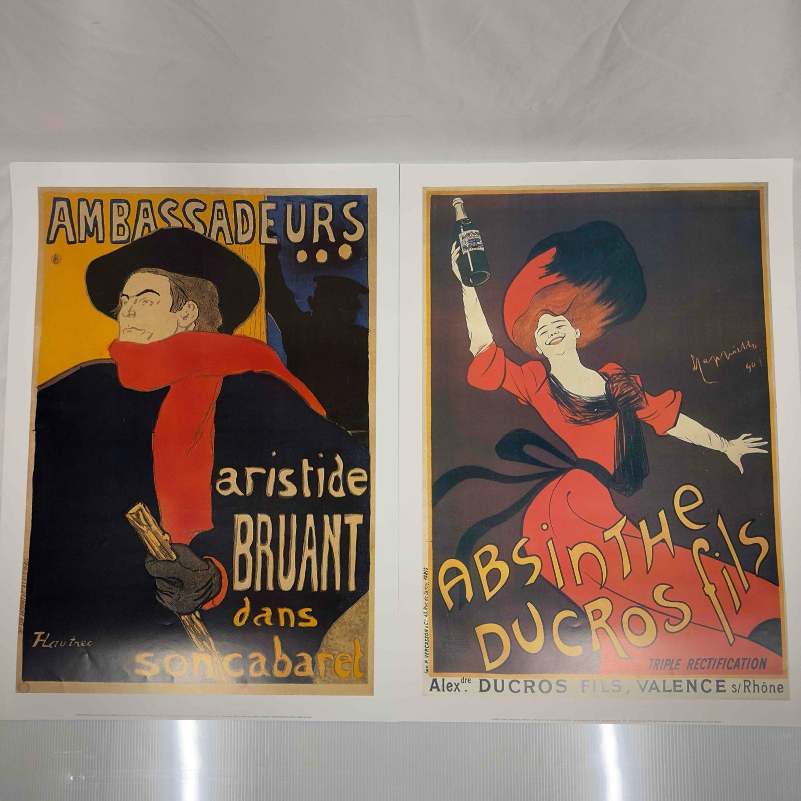 French Ad Poster Cartexpo Vintage Absinthe Advertisement Posters Print Set Collection (1 of 8)