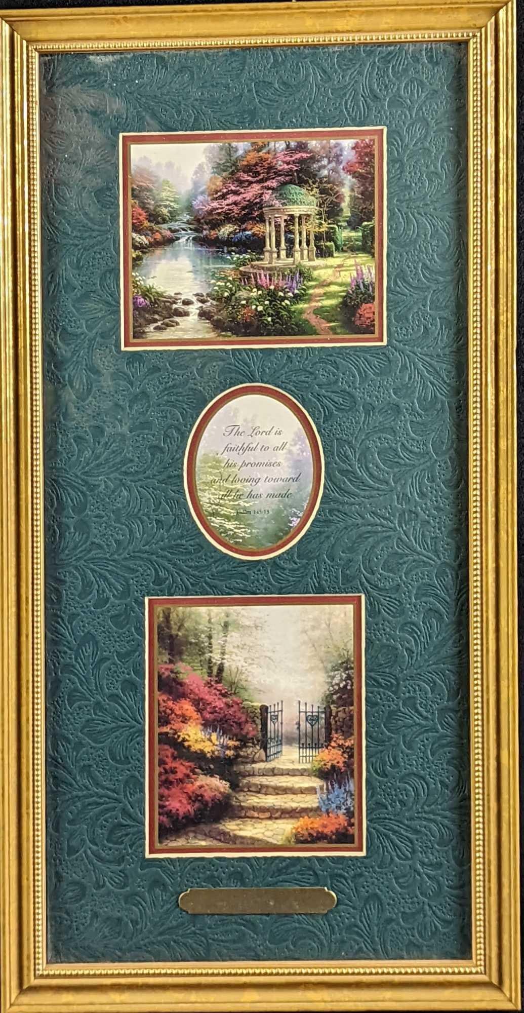 Framed Thomas Kinkade Faith Accent Print (1 of 8)