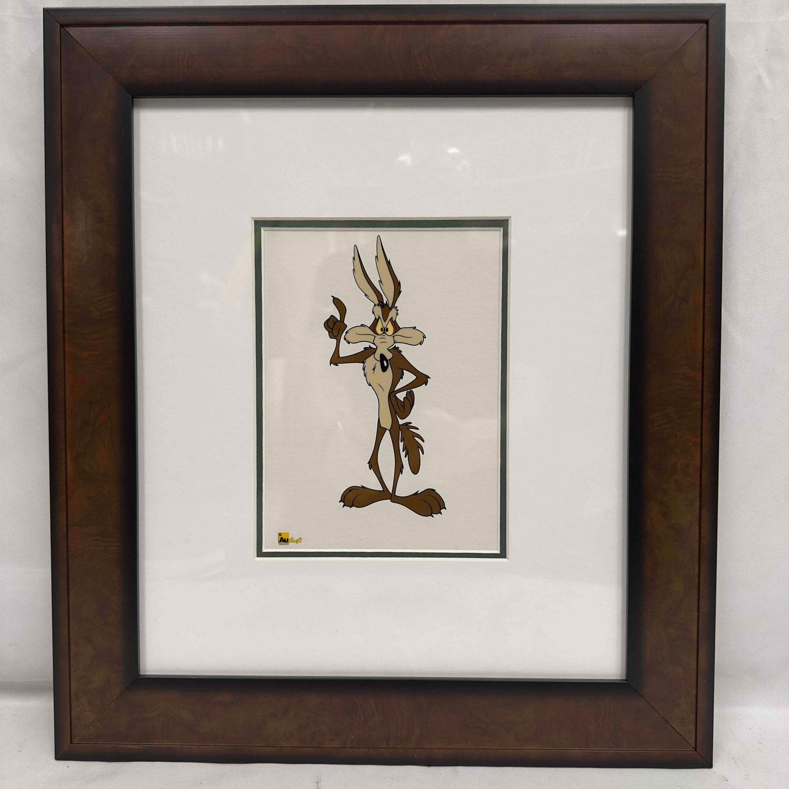 Warner Bros. Studios Wile E. Coyote II 2002 Sericel Framed (1 of 6)