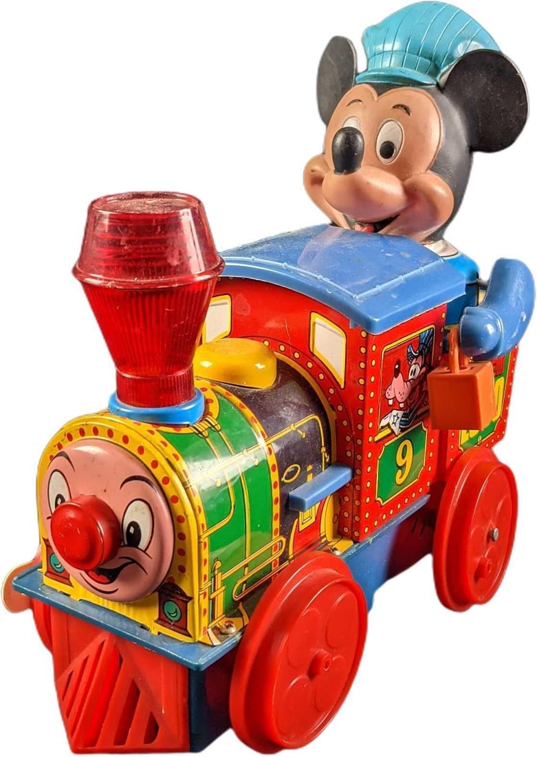 Vintage Battery Powered Illco Mickey Mouse Train (1 of 6)