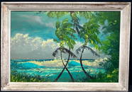 Original Highwayman Attr. Oil on Board
