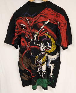 Liquid Blue Grateful Dead China Rider Shirt XL B: Liquid Blue Grateful Dead China Rider Shirt XL B. 100% Cotton. Please note, it does not come with the hanger seen in the image. Folded, the shirt is approx 12" x 8" x 1 3/4" and it weighs 0.50lb. The