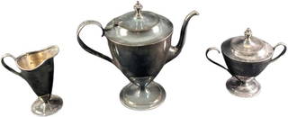Vintage Forbes Silver Plate Tea Set
