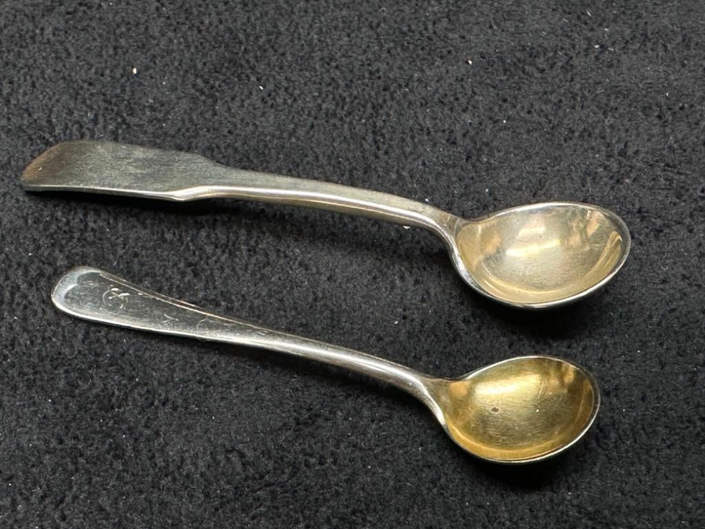 Pair of Sterling Salt Spoons (1 of 2)