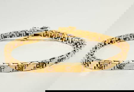 14k Square Link Diamond Tennis Bracelet: This piece of jewelry has been tested and researched prior to listing. Please view all our pictures they are part of our description. DETAILS:  Metal - 14k Gold Color - Gold/Yellow Stones - Diamonds (