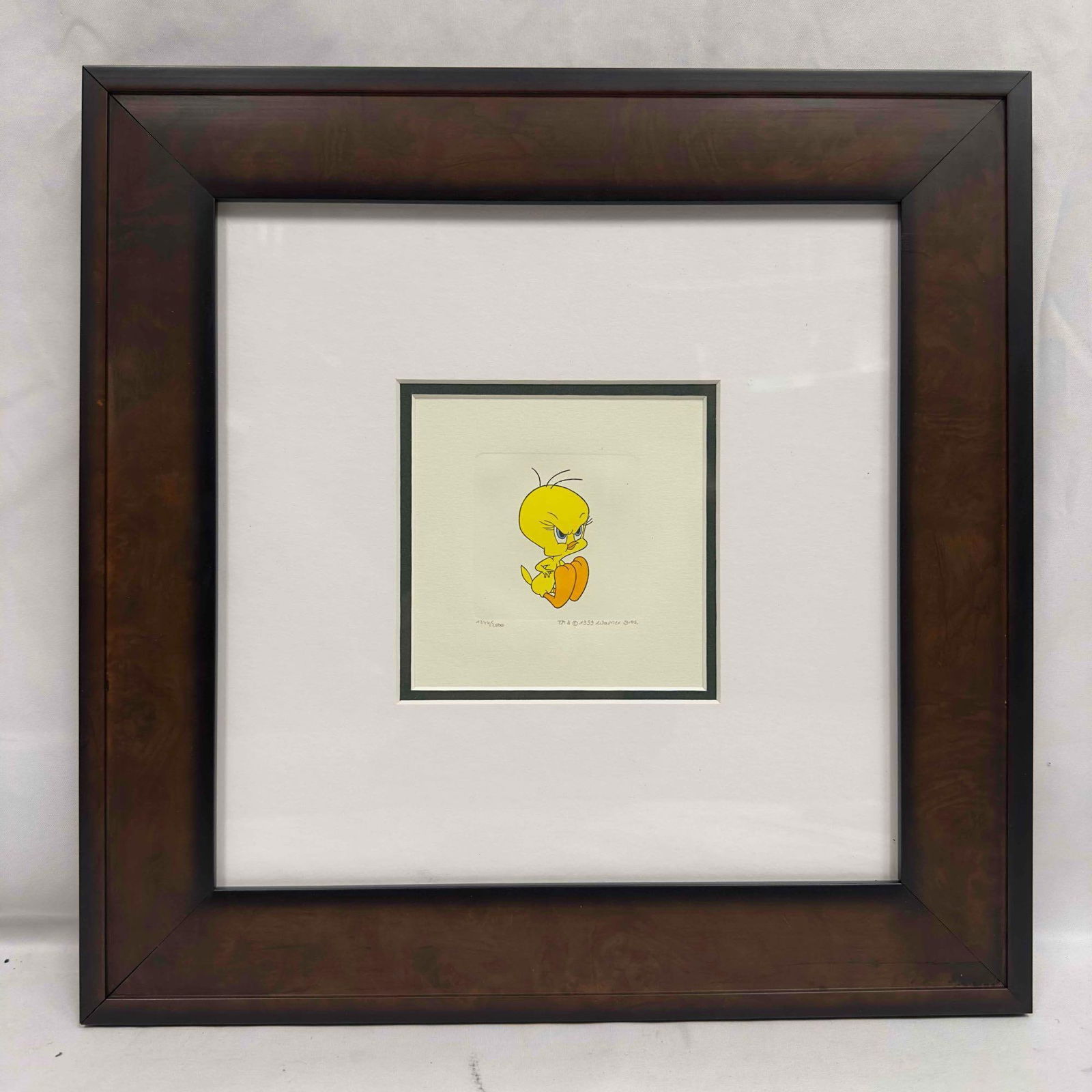 Warner Bros. Studios Tweety 1999 Etching In Color on Wove Paper Framed Art (1 of 8)