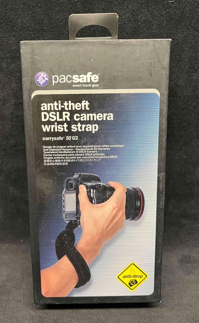 PacSafe Anti-Theft DSLR Camera Wrist Strap Sealed In Original Box (3) (1 of 6)