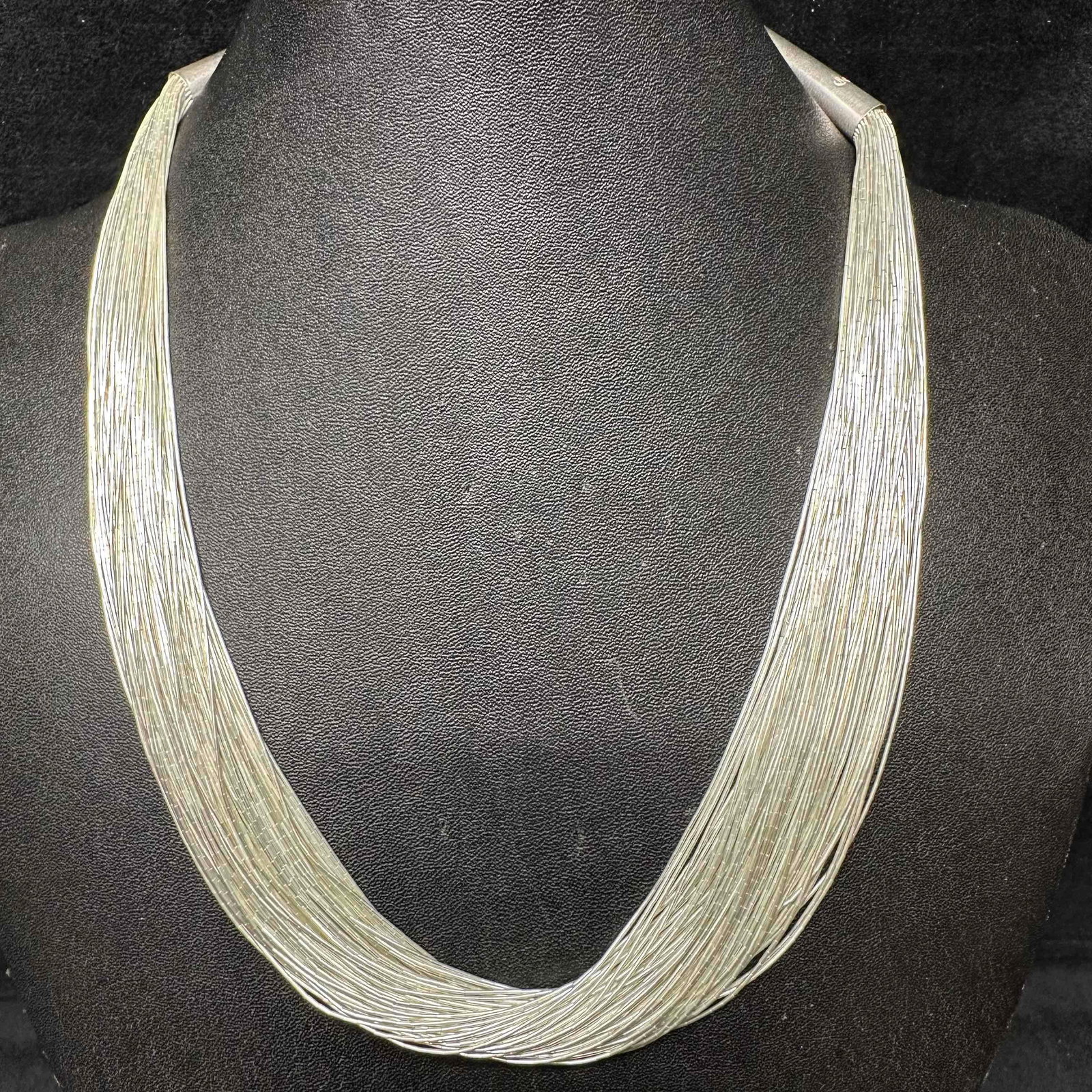 Carolyn Pollack 925 Sterling Liquid Silver Southwestern Style Necklace (1 of 9)