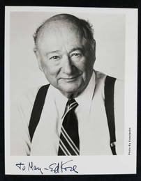 Autographed Photo of Ed Koch, NYC Mayor and People's Court