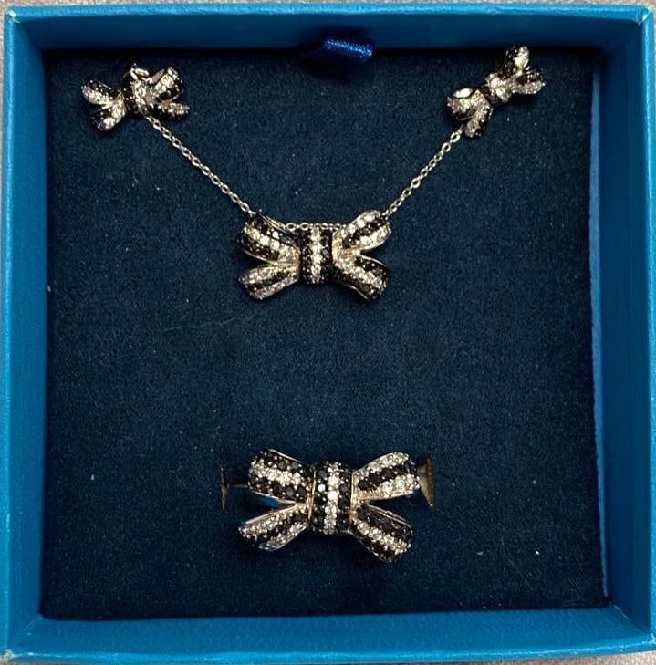 Sterling Earring, Necklace, Ring Set (1 of 4)