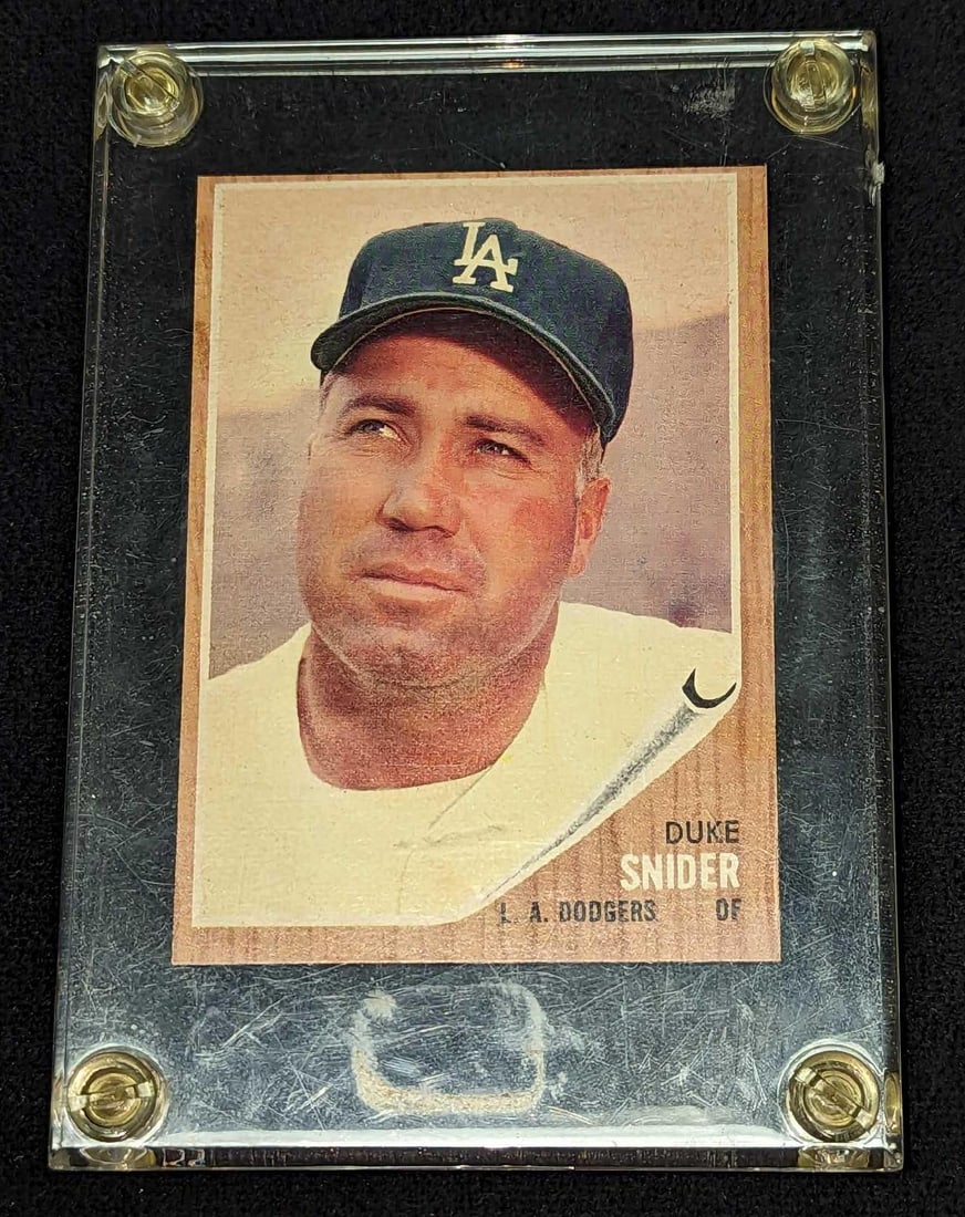 1962 Topps #500 Duke Snider EX-EXMINT (1 of 4)