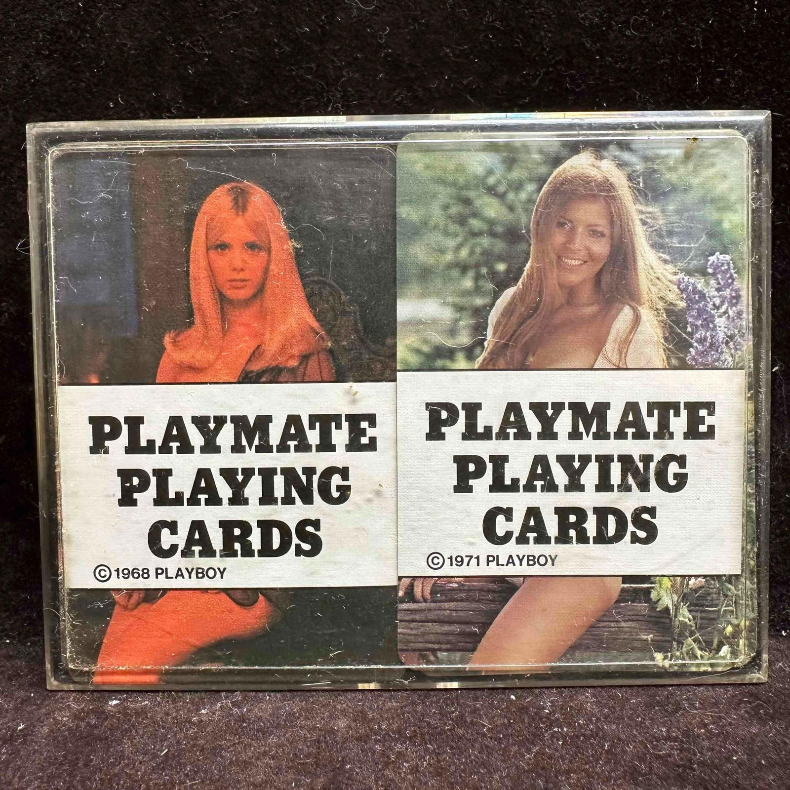 Vintage 1968 and 1971 Playboy Playmate Playing Cards (1 of 5)