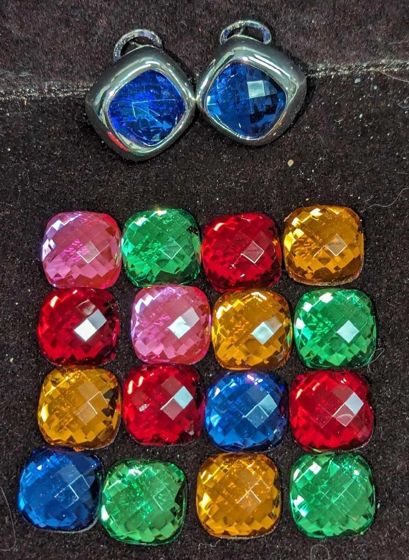 Joan Rivers Interchangeable Facets Earrings (1 of 4)