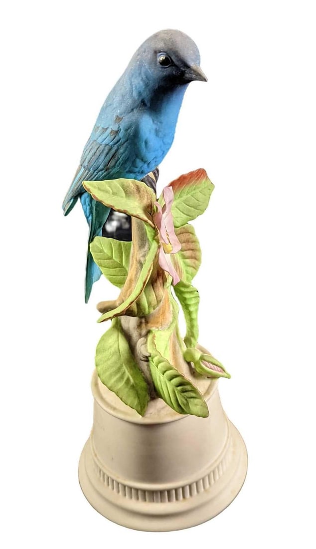 "Indigo Bunting On Wild Rose" By Boehm (1 of 9)
