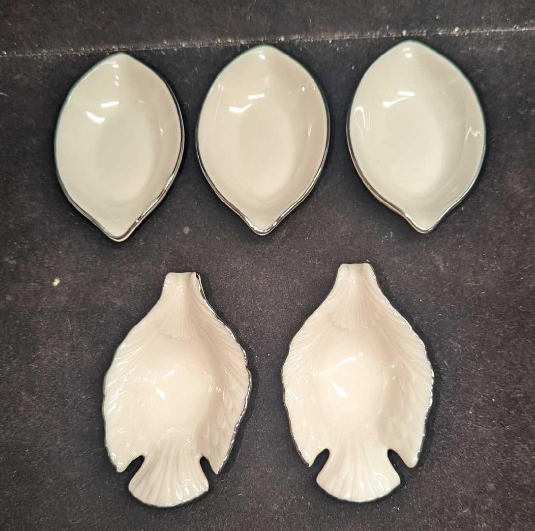 5 Lenox China Lemon & Dove Shaped Mini Dishes (1 of 9)