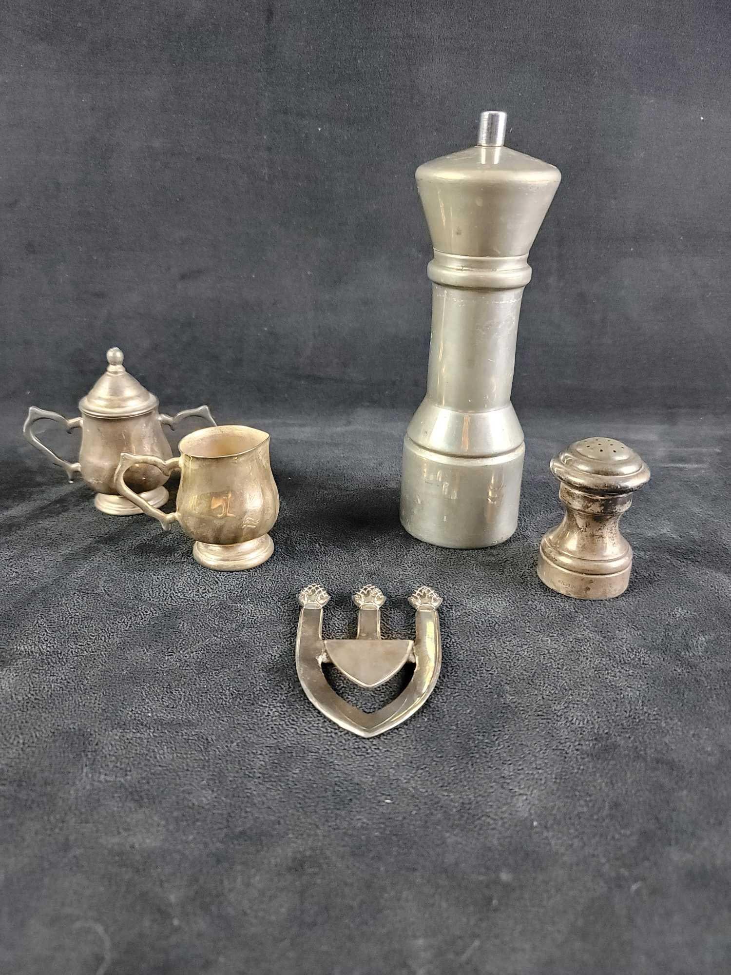 Sterling and Silver Plated Mixed Lot (1 of 8)