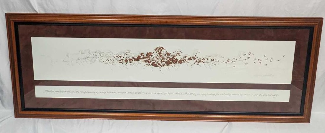 Bev Doolittle When The Wind Had Wings Framed Print S&N (1 of 7)