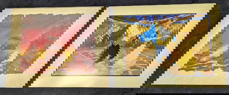 Disney Beauty And The Beast & Pirates Of The Caribbean Prints: Disney Beauty And The Beast &amp; Pirates Of The Caribbean Prints. This lot includes:  (1) Disney Store - Beauty &amp; The Beast Diamond Edition Print. It comes in the original envelope that is approx