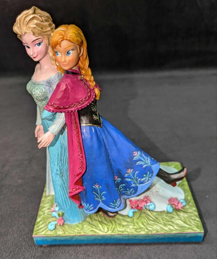Jim Shore Signed Disney Sisters Forever Frozen Music Box (1 of 8)