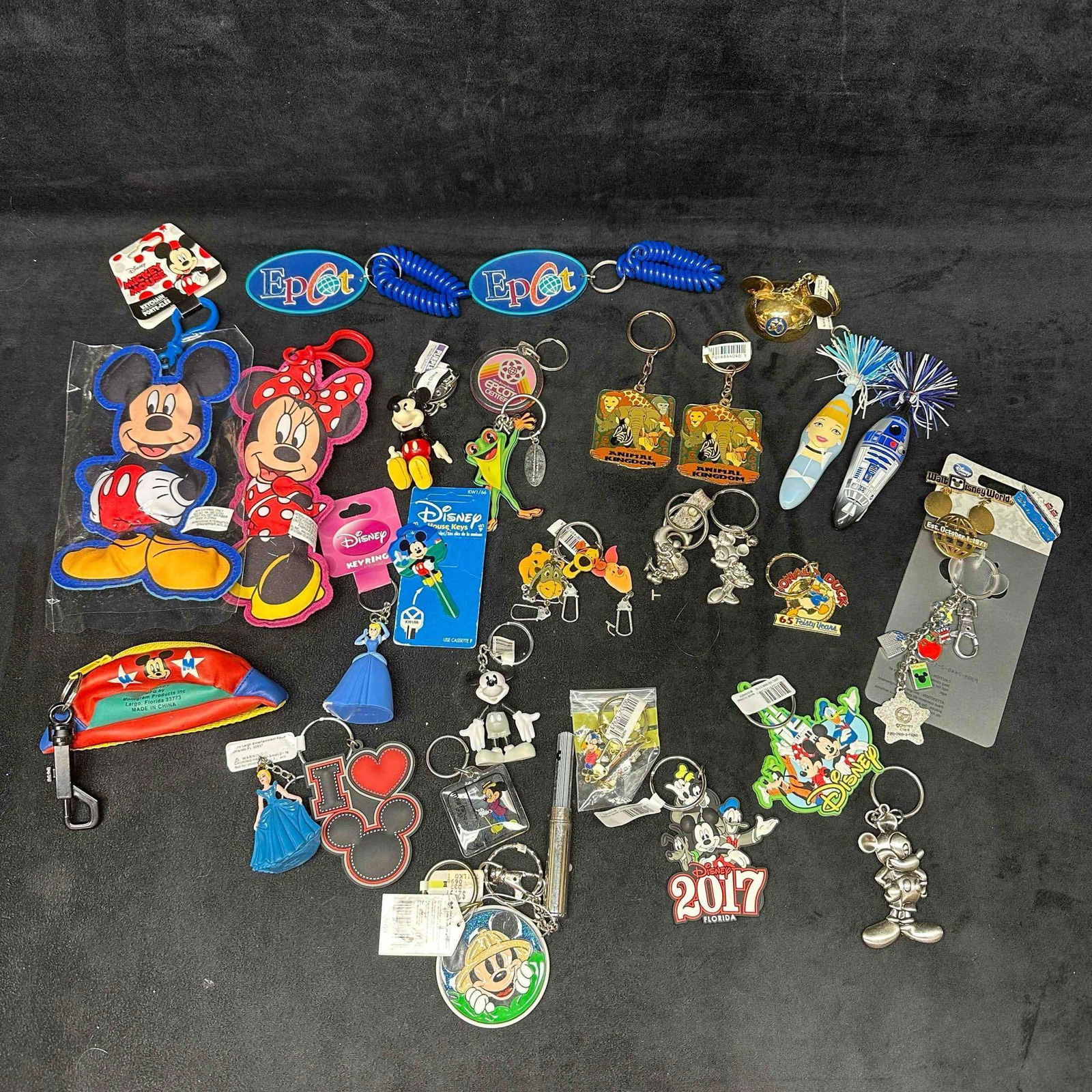 Disney Parks Modern and Vintage Key Chain Collection Set (1 of 6)