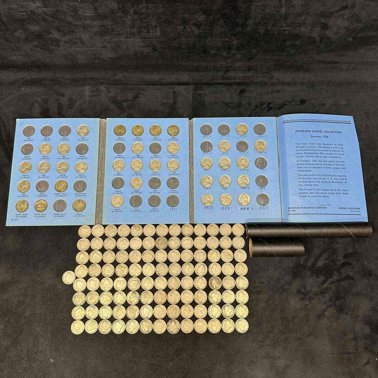 Liberty Head and Jefferson Nickel Collection 141 Coins Nickels Coin Set (1 of 8)