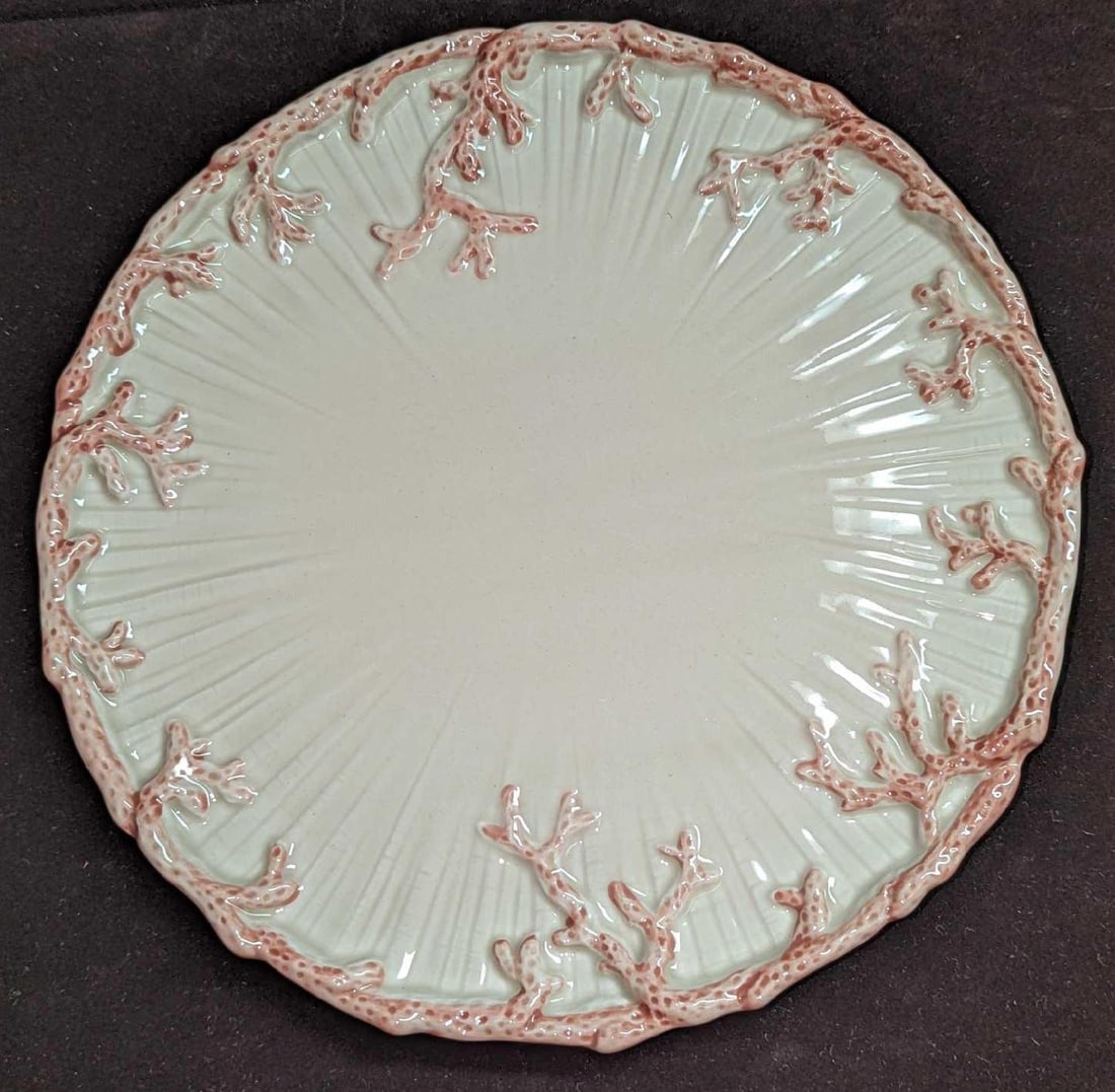 Vintage Retired Fitz & Floyd Oceana Dinner Plate K K57 (1 of 4)