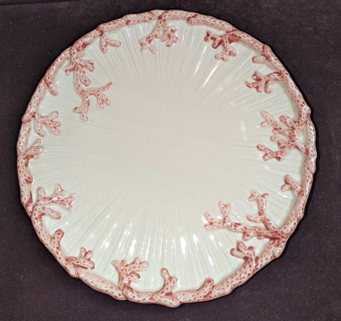 Vintage Retired Fitz & Floyd Oceana Dinner Plate M K57 (1 of 5)