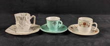 Small Tea Cups and Saucers