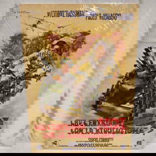 Che C'Entriamo Noi Con La Rivoluzione What Am I Doing In a Revolution Italian Movie Poster Paper: Che C&#39;Entriamo Noi Con La Rivoluzione What Am I Doing In a Revolution Italian Movie Poster Paper. An original Italian advertising movie news print paper poster for Che C&#39;Entriamo Noi Con La Ri