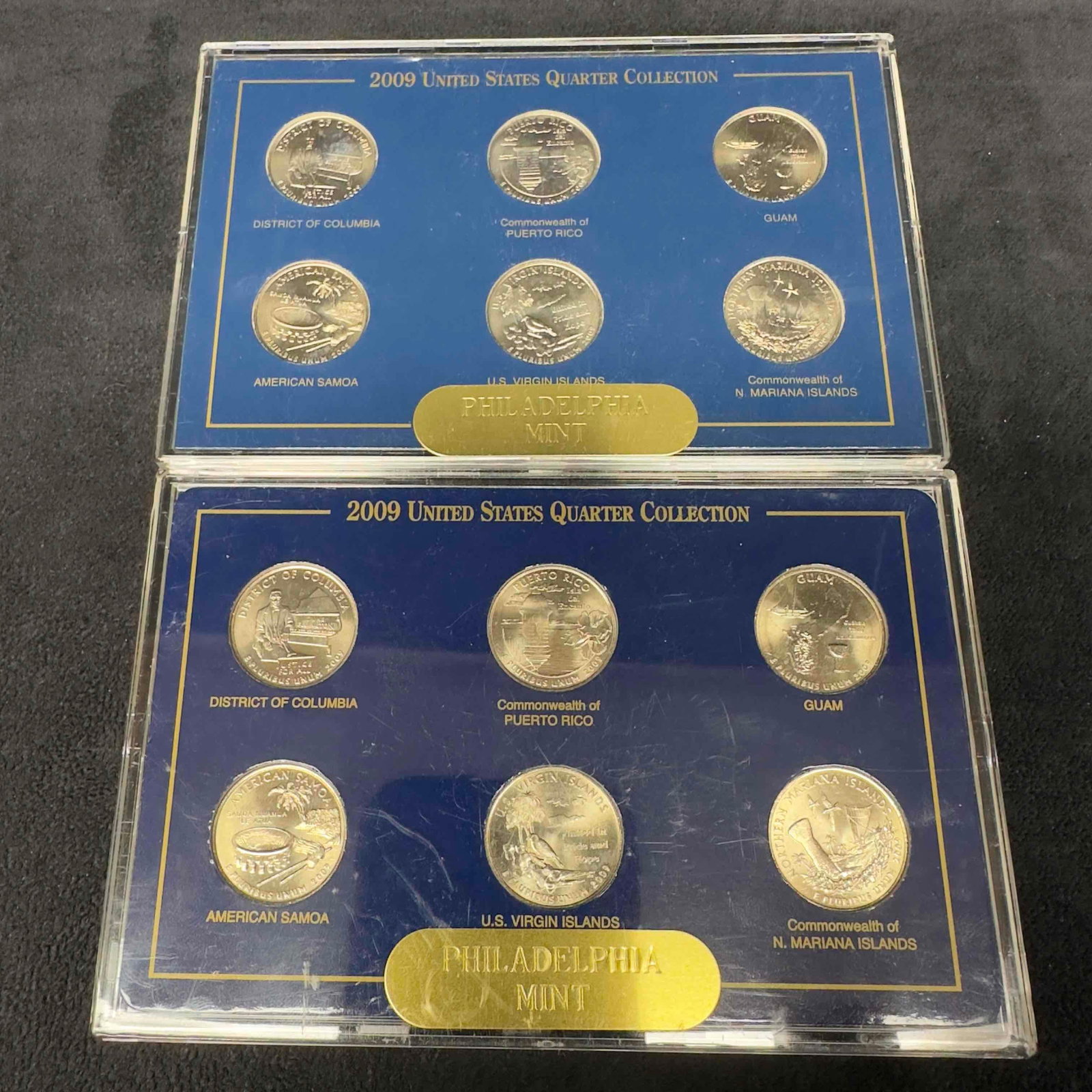 2009 United States Quarter Collection Philadelphia Mint Set lot of Twelve Coins Quarters (1 of 6)
