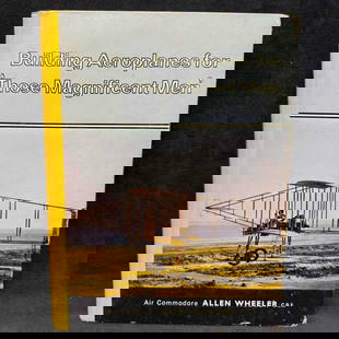 Building Aeroplanes For Those Magnificent Men Hardcover Book 1965: Building Aeroplanes For Those Magnificent Men Hardcover Book 1965. This hardcover book is published in June 1965. This item is in good pre-owned, previously displayed condition with light wear, and su