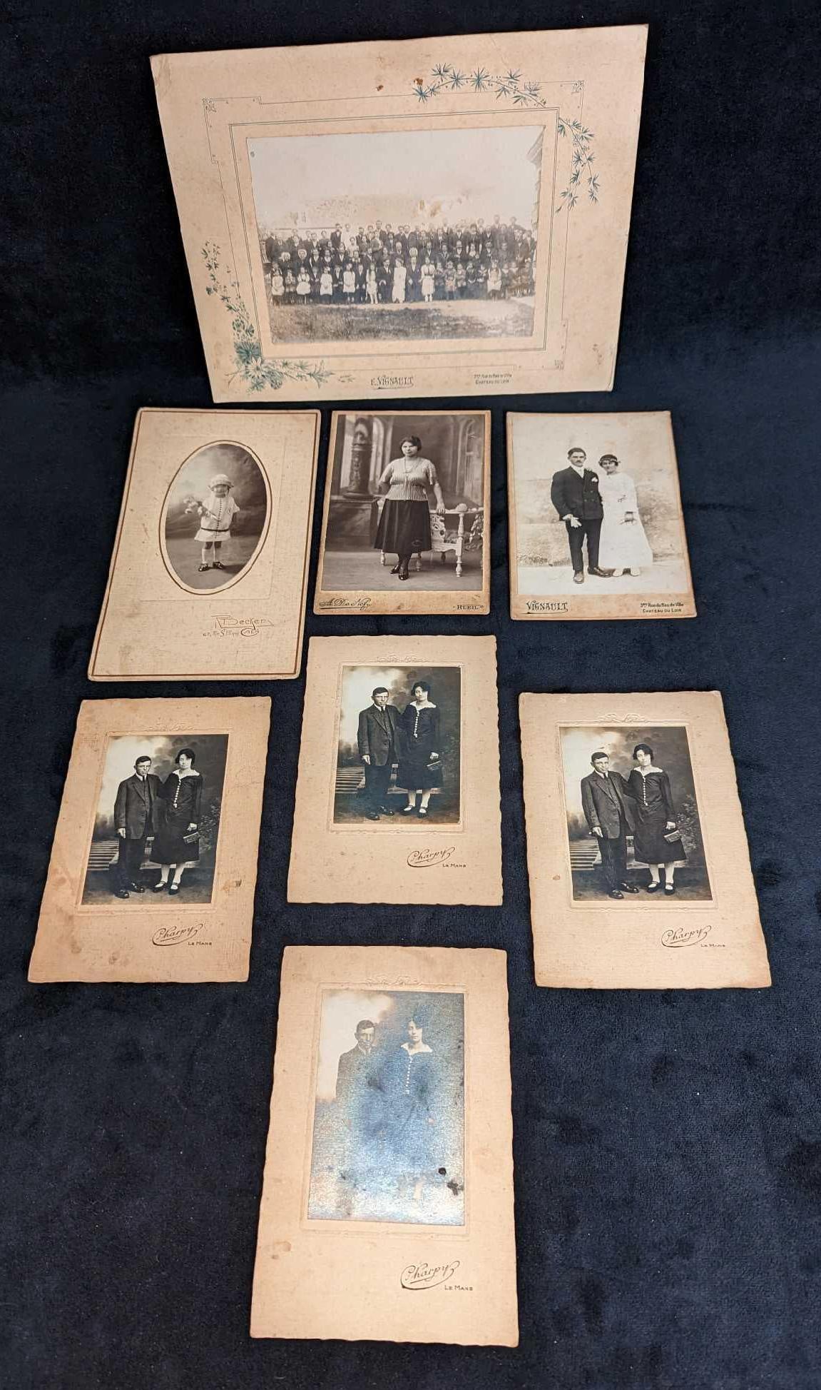 8 Antique Canadian Studio Portraits (1 of 7)