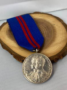 George V Coronation Medal: George V Coronation Medal   This fine medal has been tested and researched to the best of our abilities, and is authentic to the best of our knowledge. Please see photos, as they are a part of our des