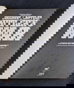Decisive of Battles Hitler's War Hardcover: Decisive of Battles Hitler&#39;s War Hardcover This is Decisive of Battles Hitler&#39;s War edited by Anthony Preston, Introduction by Laurence F. Orbach. This book is in great condition without the p