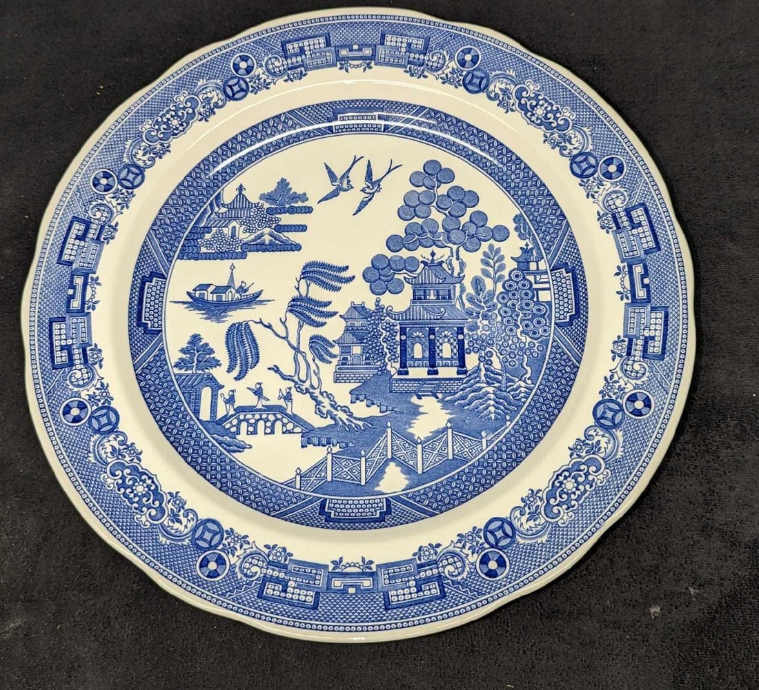 Spode Willow The Blue Room Collection Plate (1 of 4)