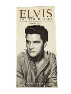 Elvis - The Other Sides - Worldwide Gold Award Hits - Volume 2: Elvis - The Other Sides - Worldwide Gold Award Hits - Volume 2. This is a 2 Compact Disc Set. 25 Songs On Each Disc. Comes in its original box which is approx 6" x 3/4" x 12" and it weighs 0.74lb. The