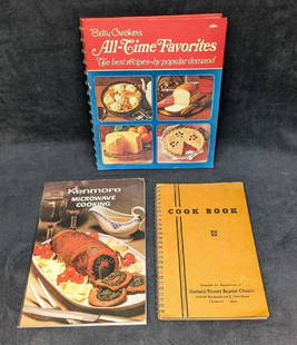 3 Vintage Cookbooks Betty Crocker Microwave & Baptist Church: 3 Vintage Cookbooks Betty Crocker Microwave &amp; Baptist Church. This lot includes:  (1) Betty Crocker&#39;s All-Time Favorites - The Best Recipes - By Popular Demand. This was published by Golden Pr