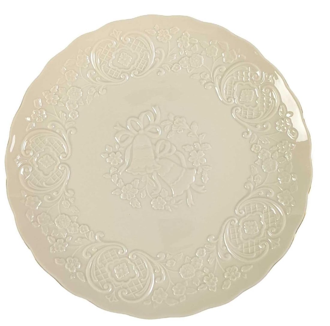 Lenox Wedding Promises Ivory China Wedding Plate (1 of 7)