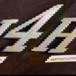 Civil War Insignia Kept Hat Letters H 4: These pieces of Militaria have been researched to the best of our ability prior to listing. Please reference all our photos as they are part of our description.  Civil War Insignia Kept Hat Letters H
