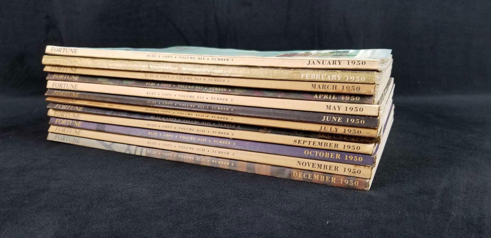 Fortune Magazine 1950 With Index (1 of 7)