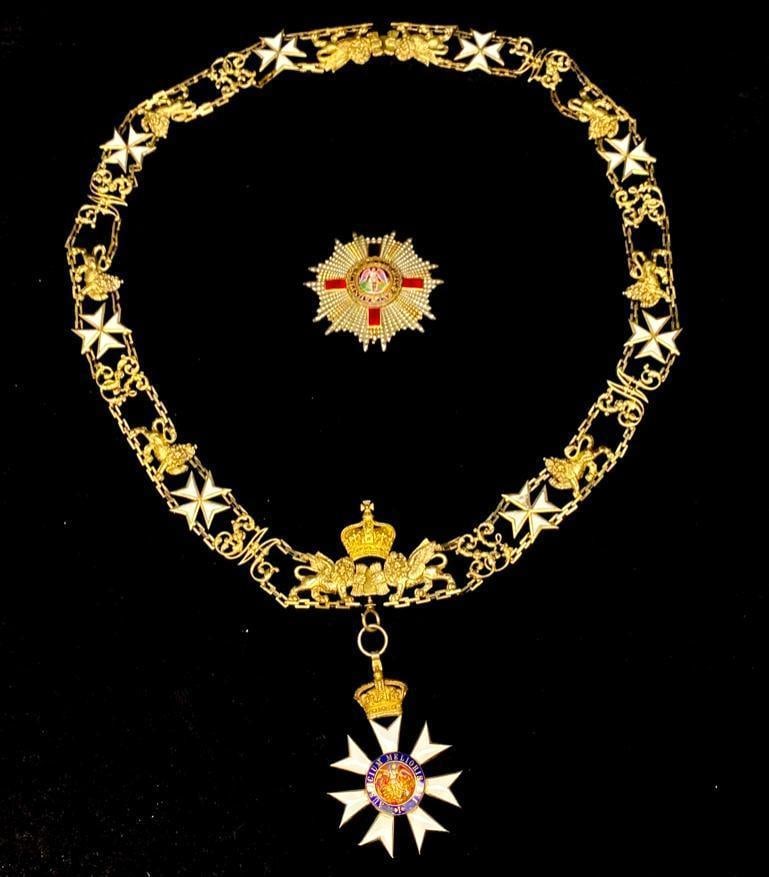 Order of St Michael & St George GCMG Collar & Star (1 of 17)